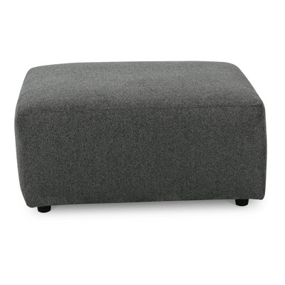 Repose-pieds carré Felo, 39 po, rembourré en polyester
