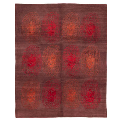Tapis brun Opulence 8 pi 1 po x 9 pi 9 po