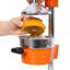 Presse-agrumes en fonte, presse manuelle extra-large de qualité commerciale, presse-agrumes robuste pour jus d'orange frais, couleur orange-122275189