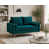 Velours bleu sarcelle