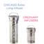 Grosche Chicago 15.2oz. Vacuum Insulated Stainless Steel Water Bottle with Tea Infuser-55701157