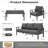 Mileyah 5 - Person Patio Conversation Set with Cushions-123732924