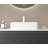 20-Inch Rectangular Striped Vessel Ceramic Bathroom Sink - Faucet & Cabinet Not Included.-115712891