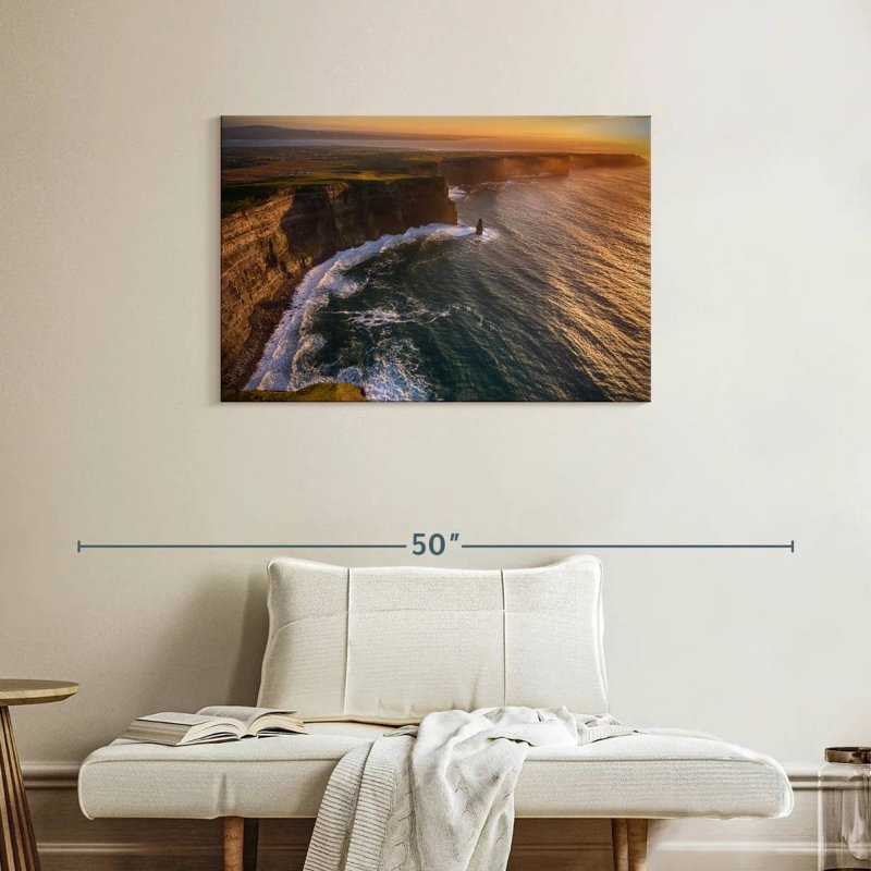 Kavia Moher Cliffs, 24" H x 36" W
