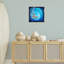 "Into The Blue Fish", art mural sur toile flottante par Estelle Grengs-465386327-465386321