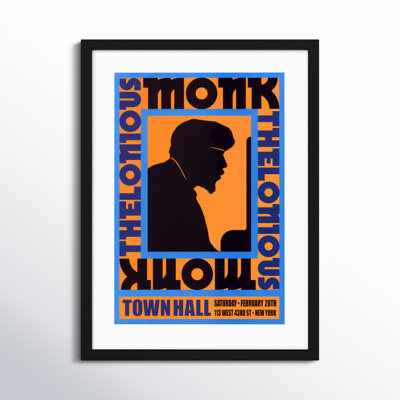 Thelonious Monk : Town Hall NYC 1959 - Picture Frame Graphic Art Print -  AllModern, 7970B5F8A46548CA8ED023EB8C020B39