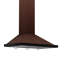 ZLINE 36 po. Hotte de cuisine murale auvent convertible martelée à la main Designer Series-977776042-1045880371