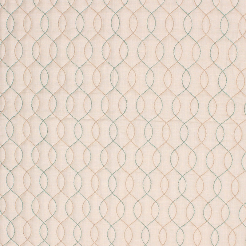 Tissu de couture dans le temps Prive, Aigue-marine