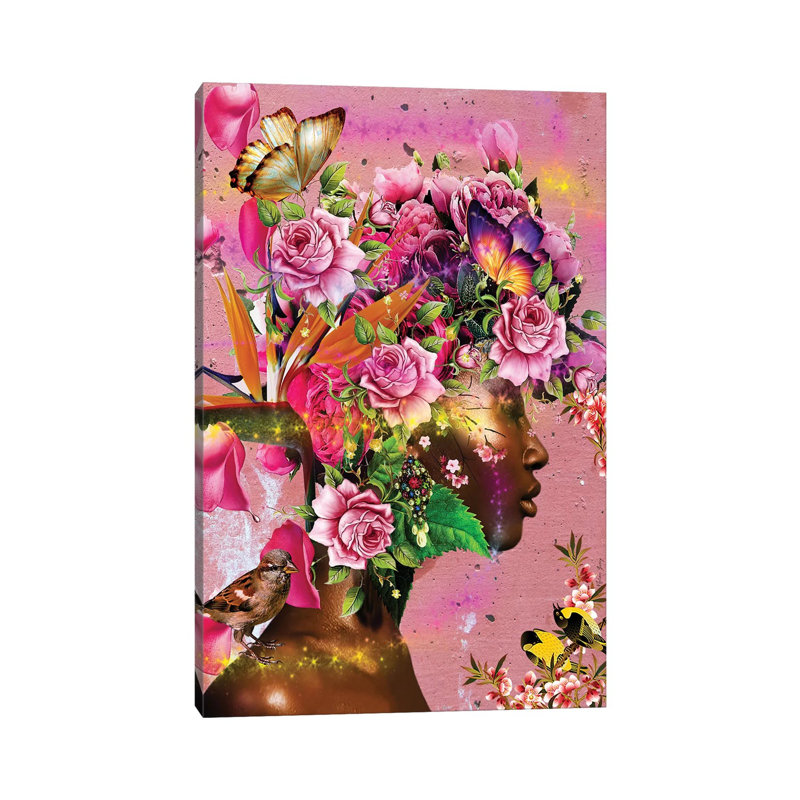 In Full Bloom 1 Piece Wall Art on Canvas, 66.04 cm H x 45.72 cm W x 1.91 cm D, Wrapped Canvas