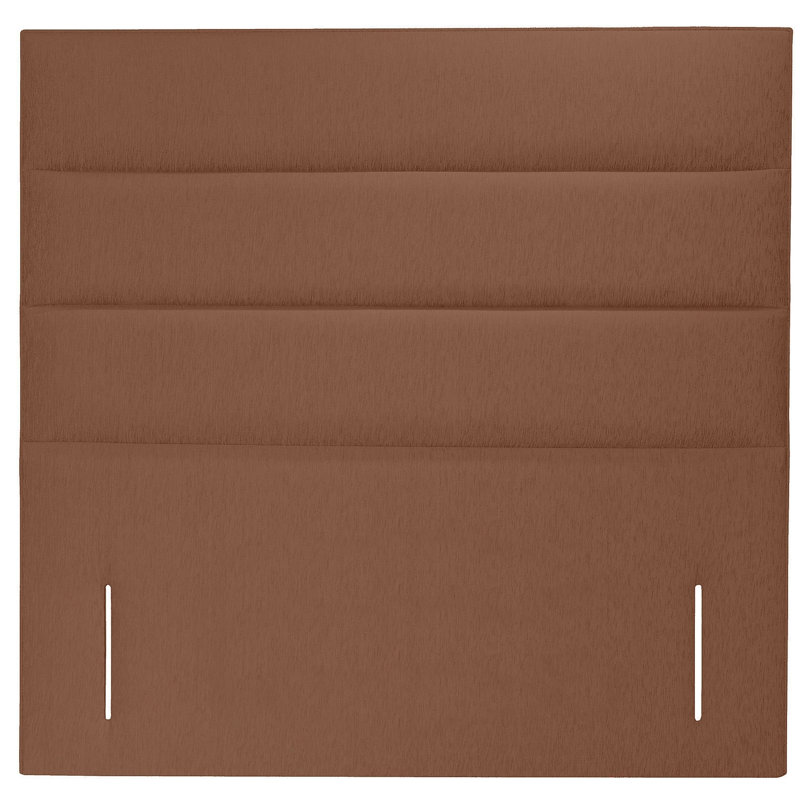 Bret Upholstered Chenille Headboard, Small Double, Teal