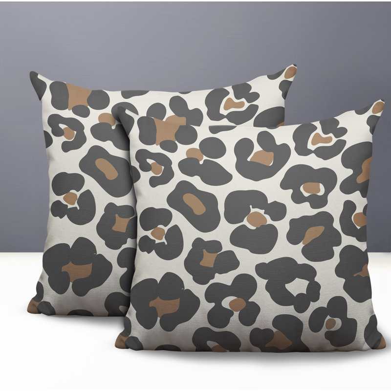 Coussin intérieur / extérieur Davi, 18x18, Gray