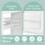 Meuble-lavabo de 20 po avec lavabo, meuble-lavabo avec tablette de porte et tablette réglable-669072434