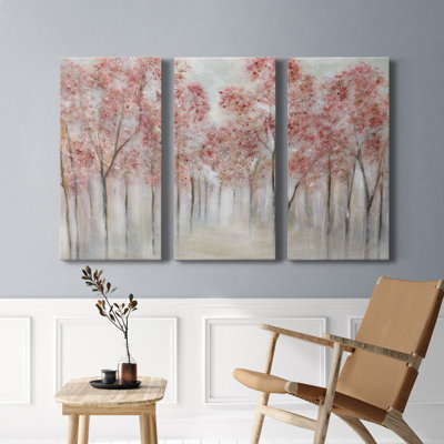 " Blushing Spring " 3 - Pieces