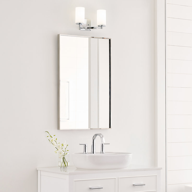 Hettinger Two Light Wall / Bath from Generation Lighting , Chrome