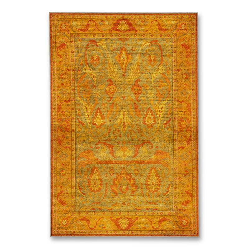 Tapis beige tissé traditionnel Mosso, 2' x 2'11"