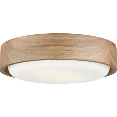 Richard June Transitional Aurelle Flush Mount Light