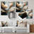 Glam Abstract Wall Decor on Metal-1014646666