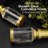1-1/8 Inch  Adjustable Single Window Curtain Rod Set-5420383