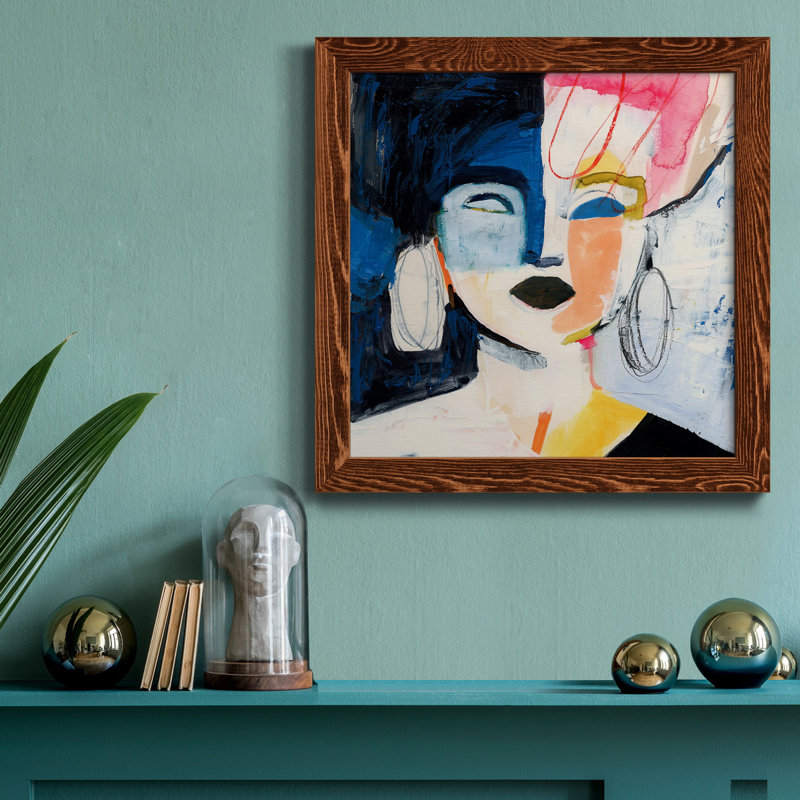" Sorella I ", Maple, 34.5" H x 34.5" W x 1" D