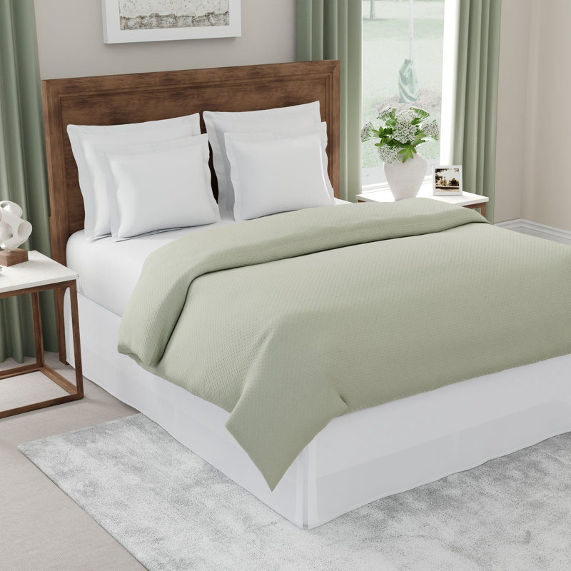Today's Home Tailored Bed Skirt, California King, White