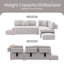 Canapé modulaire 3 pièces Llanas-1432733606