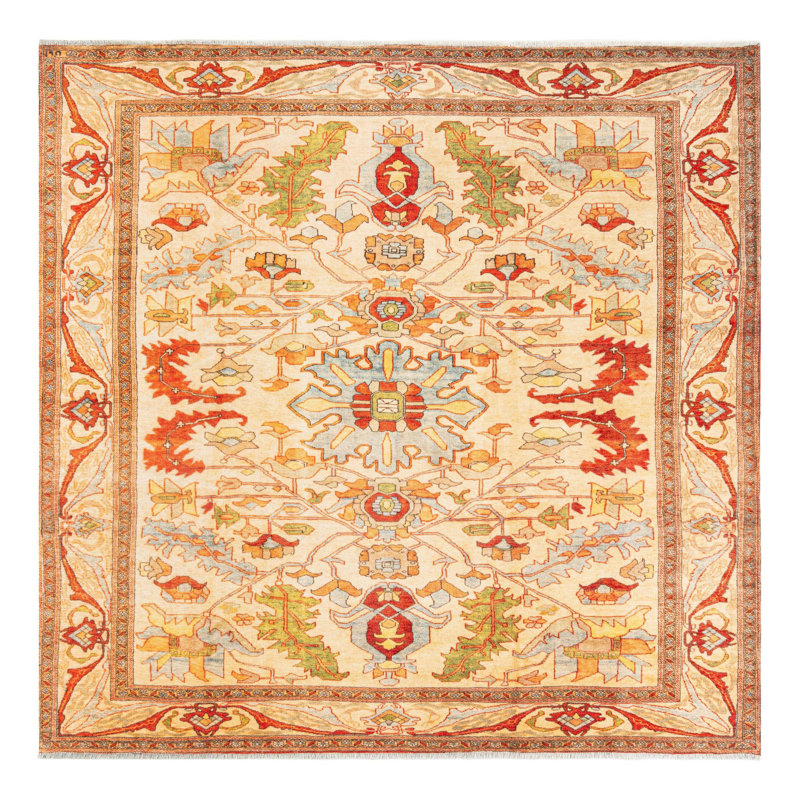 Rugs.com Farah Boutique Rug, Square 7'9"