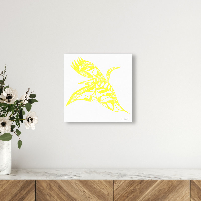 Manuel Roman - Swan Dance Print by Oliver Gal, 12"H x 12"W, Gallery Wrapped