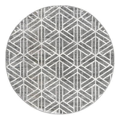Tapis gris foncé / gris Quercioli