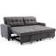 Azrien 73.3cm W Linen Sofa Bed