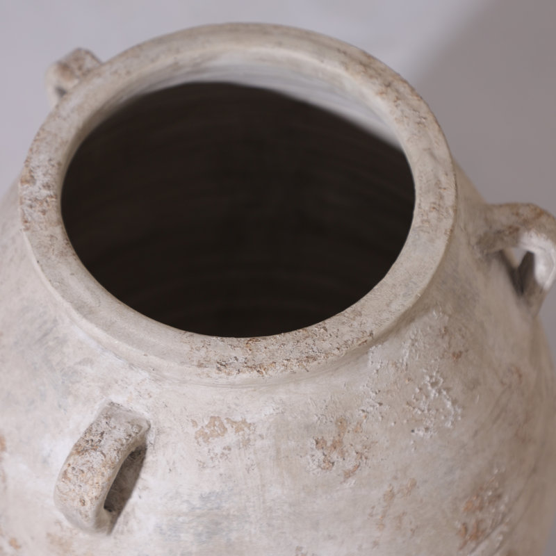 Avignon Jar, Antique Whitewashed Stone