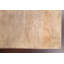 Tapis beige en laine noué à la main de conception unique 3 pi 2 po x 4 pi 11 po New Age