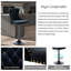Tabouret de bar pivotant à 360 ° en velours Kaleyll pour îlot de cuisine Kaleyll-964351578-964351577