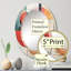 Berlioz - Miroir mural Mid-Century ovale-245371386