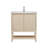Mena 30" Single Vanity with Porcelain Top & Sink, Pre Assembled-1635255730