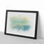 Mountain Fog in Crete Greece in Abstract - Framed Print-55726734-55726736