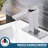 Single-Hole Bathroom Faucet with Drain Assembly-92363205