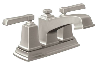 CHR 2Hand Lo Lav Faucet, Brushed Pewter