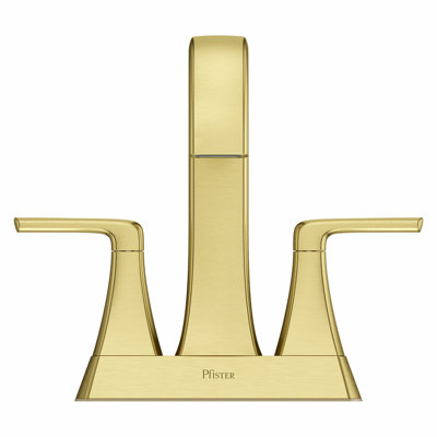Bruxie Centerset Bathroom Faucet with Drain Assembly