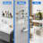 2-tier Tempered Glass Shelves - 15.7 Inch Wall-mounted With Towel Rack, Rustproof Frame-960453890