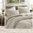 Oversized Cotton Bedding Sets Full Queen, Modern Textured Home Comfort