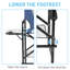31In Iron Pipe Folding Director Chair With Built-In Cup Holder, Side Table, Storage Pocket-386231906
