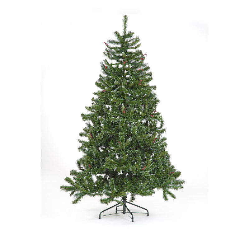 Artificial Spruce Christmas Tree, 5.91ft H x 3.64ft W x 3.64ft D