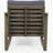 Minimalist style, simple armchair