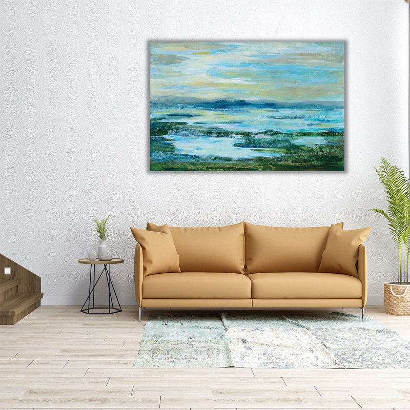 Northern Lake - reproduction d'art sur toile, H 12 po x l 18 po