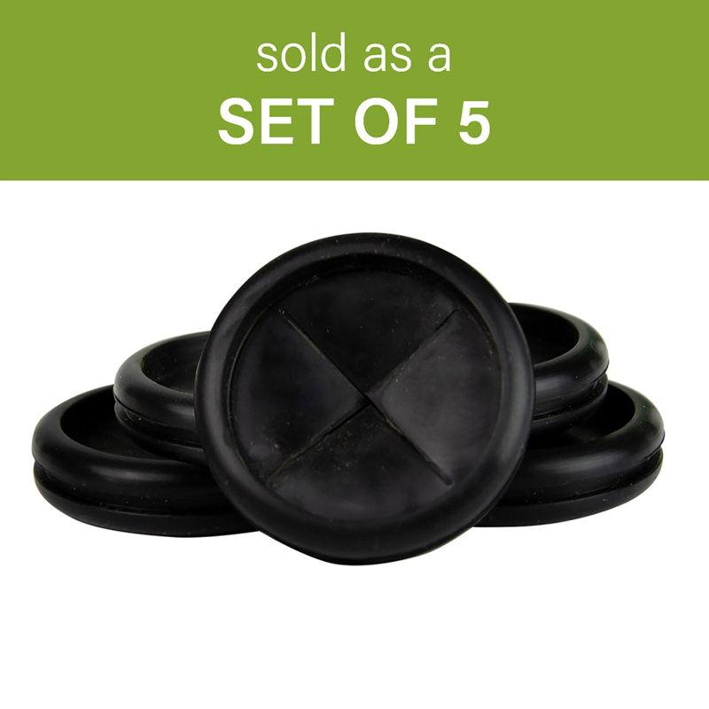On-Q 2-in Rubber Grommet Pack for Structured Media Plastic Enclosure 5-Pack