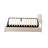 Beige Linen Twin Hydraulic Lift Bed With Hidden Storage