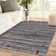Tapis d'intérieur / extérieur gris Marlette