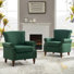 Mooresville Upholstered Armchair with Solid Wood Legs