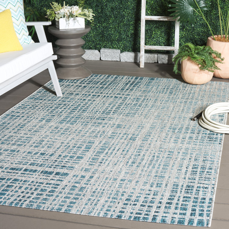 Tapis intérieur / extérieur abstrait Arvelo Performance