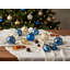 17cm Handmade Solid Colour Glass Ball Ornament